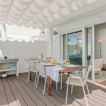 SeaScape Villa w/ pool&rooftop seaview jacuzzi in Manta Rota Vila Nova de Cacela Zewnętrze zdjęcie