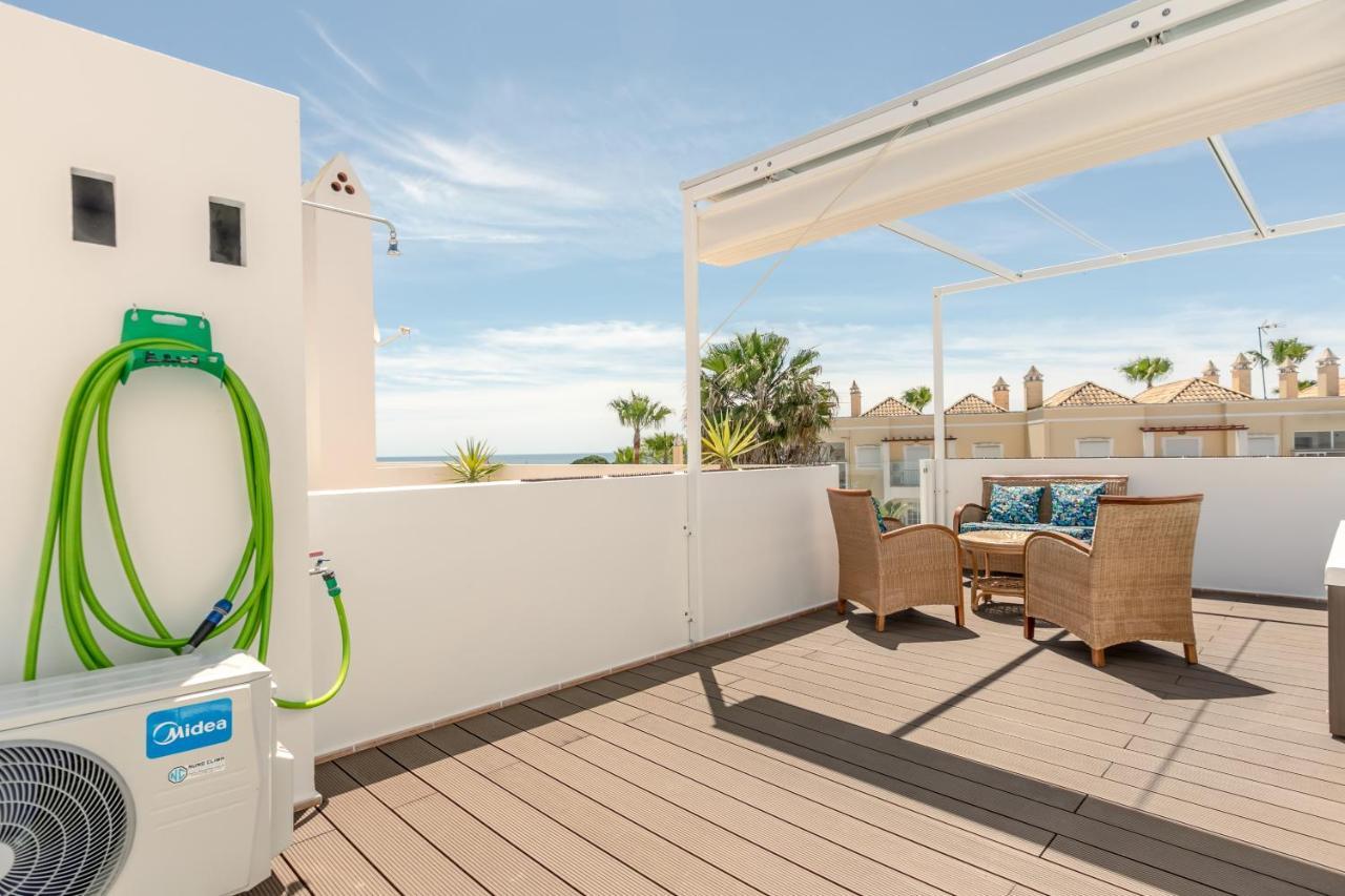 SeaScape Villa w/ pool&rooftop seaview jacuzzi in Manta Rota Vila Nova de Cacela Zewnętrze zdjęcie