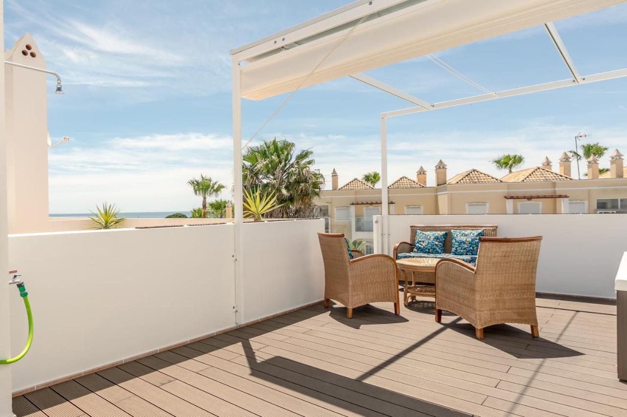 SeaScape Villa w/ pool&rooftop seaview jacuzzi in Manta Rota Vila Nova de Cacela Zewnętrze zdjęcie